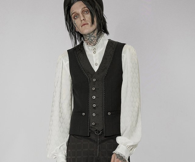 gothic suit vest