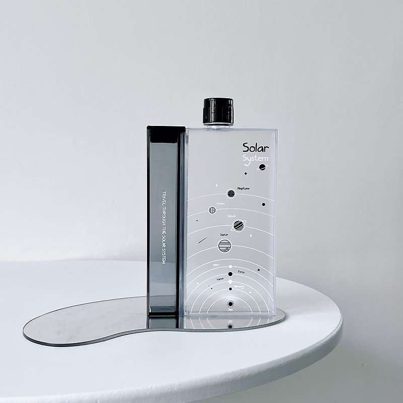 A5方形分體式冷水壺 扁扁的便攜水杯 - 星球軌道 - 水壺/水瓶 - 塑膠 