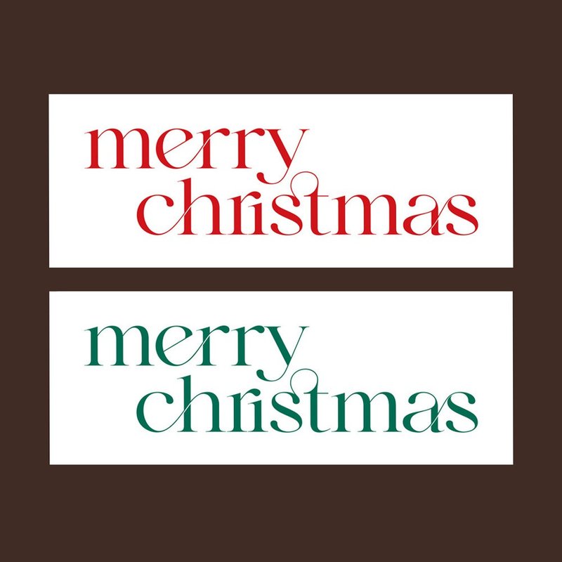 Christmas Sticker Santa Christmas Sticker Packaging Christmas (50 sheets)ステッカー - สติกเกอร์ - กระดาษ หลากหลายสี