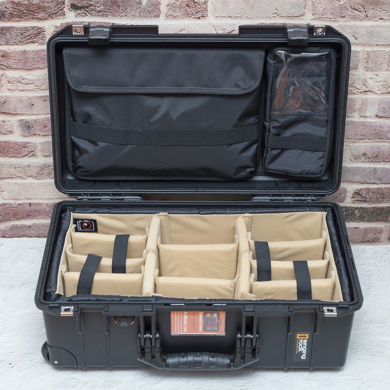 攝影師整理袋16寸 電腦袋適用美國派力肯Peli1510 1535 nanuk935 - 相機袋 - 防水材質 黑色
