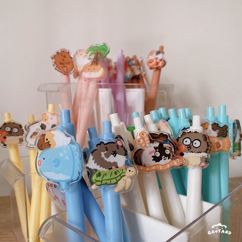 海洋生物壓克力筆 - 原子筆/中性筆 - 壓克力 