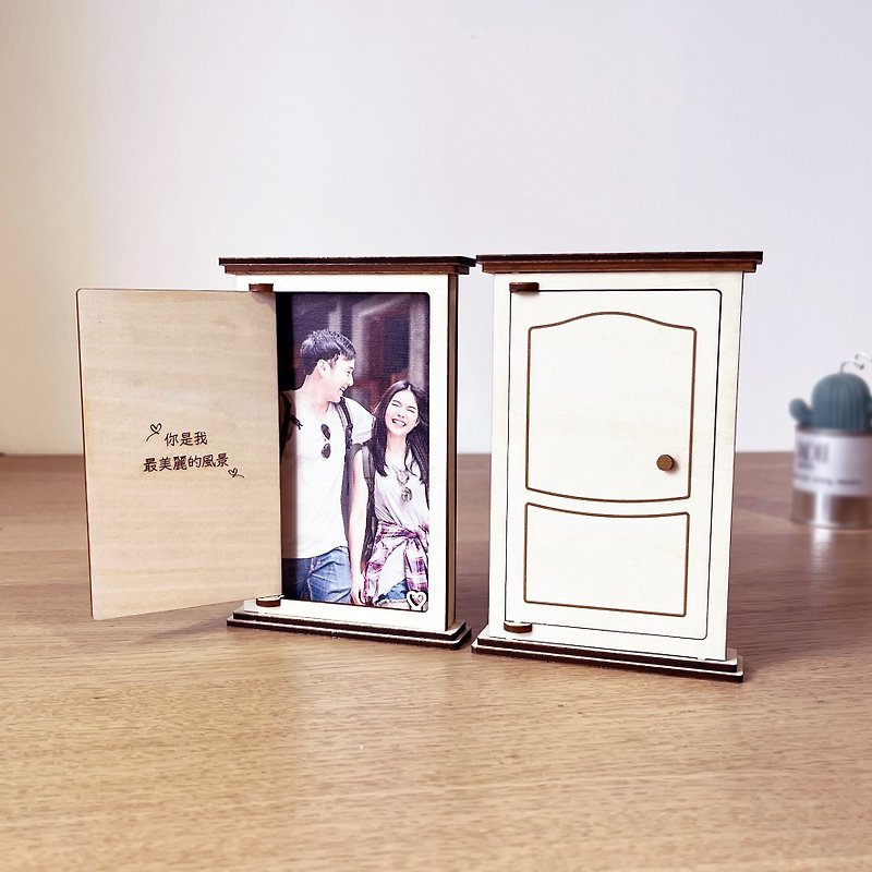 Random door photo box - กรอบรูป - ไม้ 