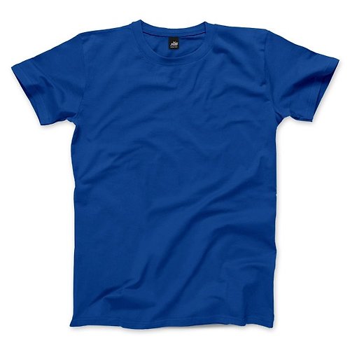 Plain Unisex Short Sleeve T-Shirt-Royal Blue - Shop ViewFinder Men's T ...