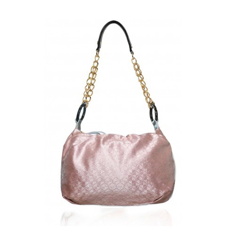 Amiel Obi Shoulder Bag - กระเป๋าแมสเซนเจอร์ - ผ้าไหม สึชมพู