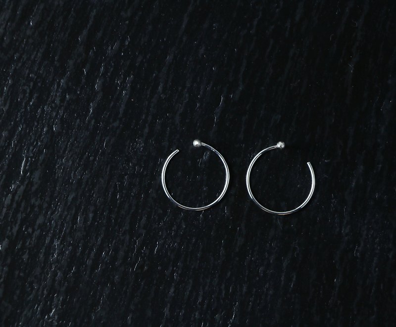Dot Earrings - Earrings & Clip-ons - Other Metals 
