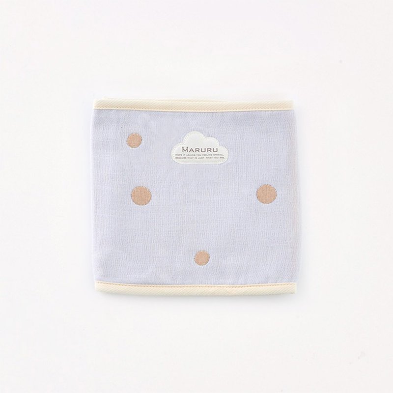 MARURU five-layer muslin baby belly band - Baby blue S/M - Bedding - Cotton & Hemp Blue