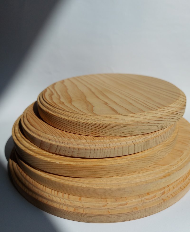 [Hinoki insulating mat] Taiwanese cypress/teapot coaster/insulating wood mat/woody fragrance_single piece - ที่รองแก้ว - ไม้ 