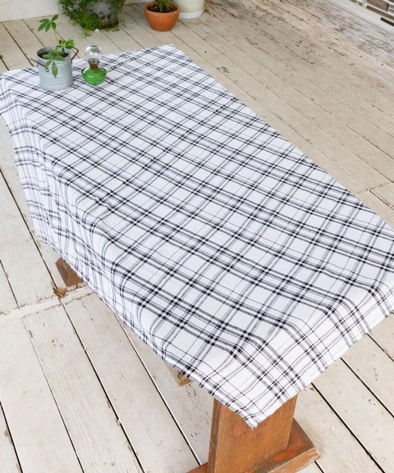 ETAWA Woven Cotton Plaid Multi Cloth M - 擺飾/家飾品 - 其他材質 