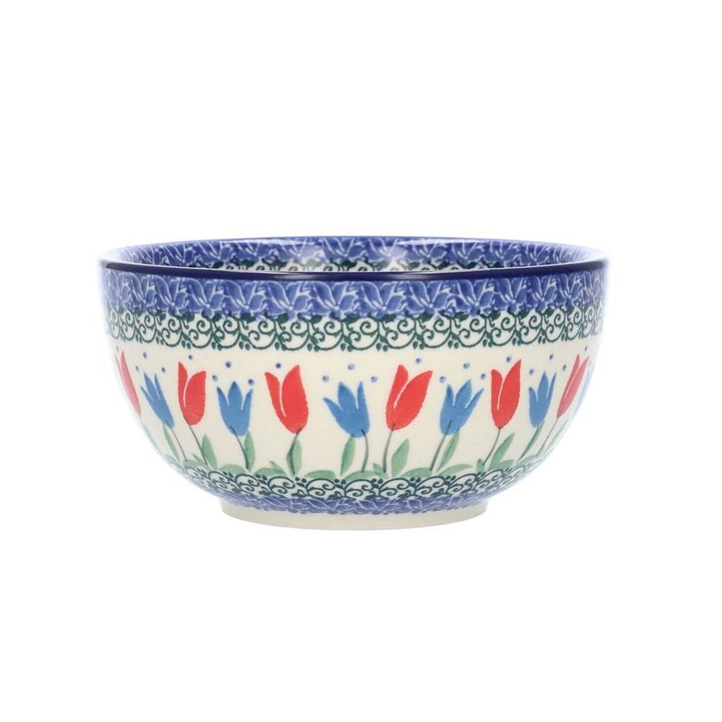 波蘭陶 Tulip Royal 飯碗 14cm - 碗 - 陶 多色