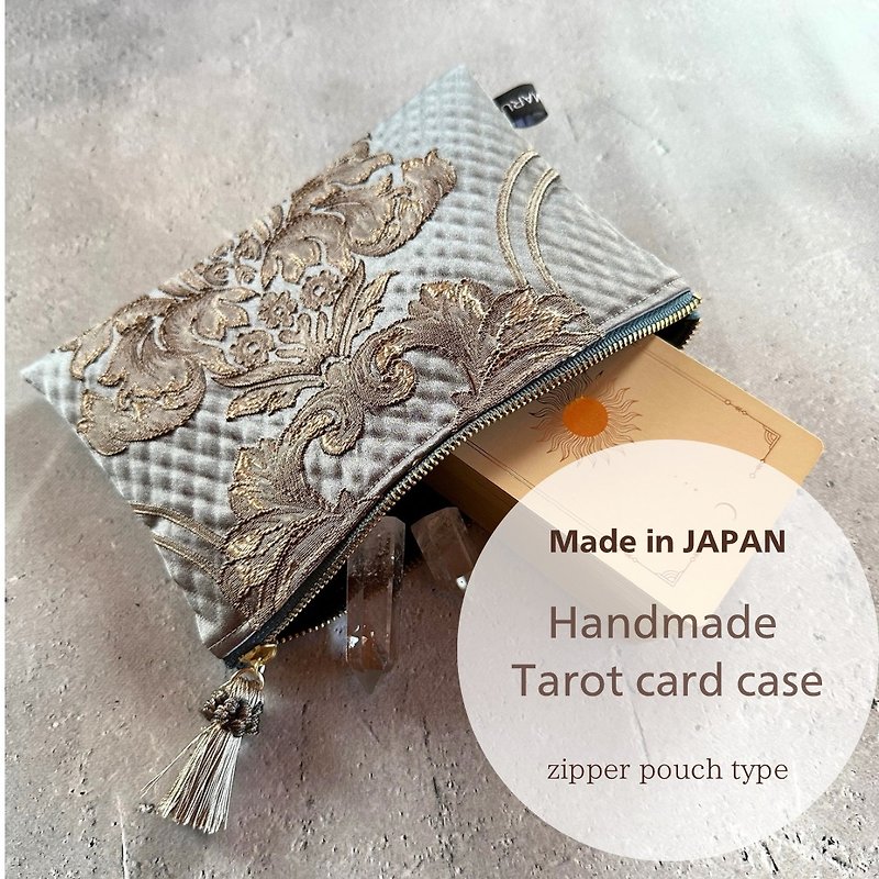 由日本占卜師　純手工製作的　塔羅牌盒   可容納 2 種類型的卡 - 化妝包/收納袋 - 其他材質 