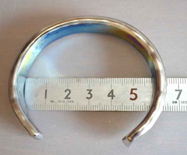 チタン　バングル TITANIUM チタン Bangle Silver – BANDEL®︎｜公式オンラインストア