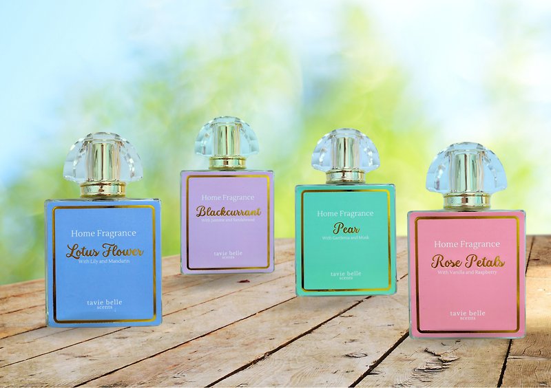 Tavie Belle Home Fragrance Spray - Perfumes & Balms - Glass 