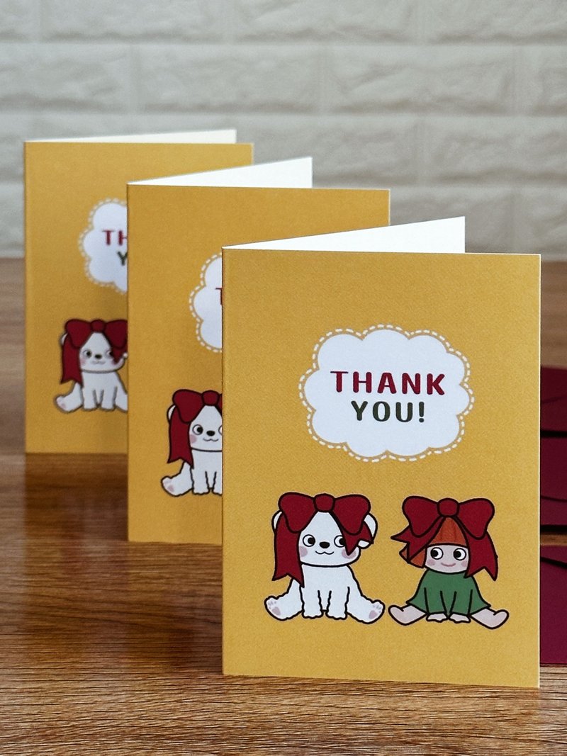 Thank-You Card - anniversary card set - 心意卡/卡片 - 紙 