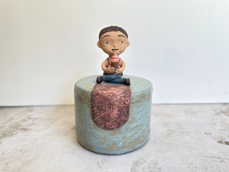 仙仙沒事做茶倉(兩斤) - 茶壺/茶杯/茶具 - 陶 