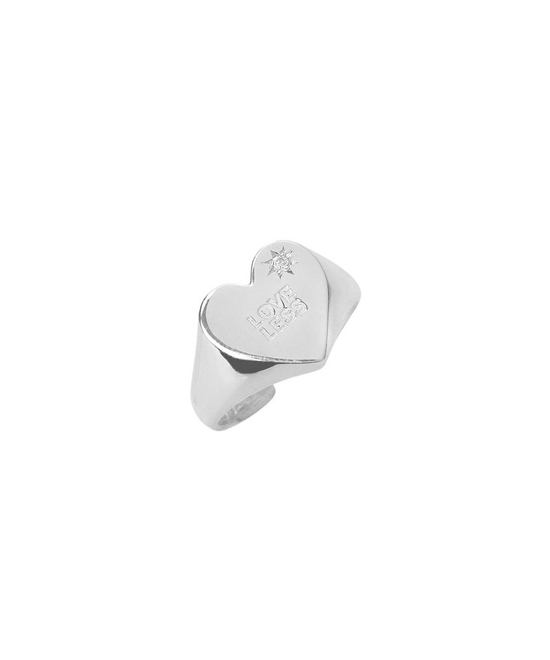 LOVELESS RING l SILVER - 戒指 - 純銀 銀色