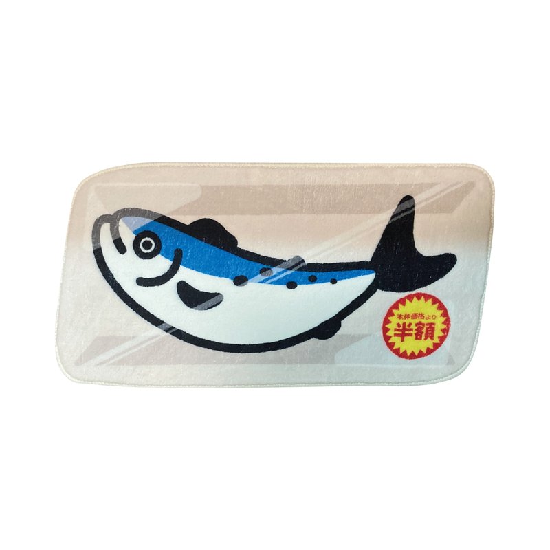 MACKEREL imitation wool non-slip carpet bathroom | bedroom | living room | wall hanging - พรมปูพื้น - วัสดุอื่นๆ ขาว