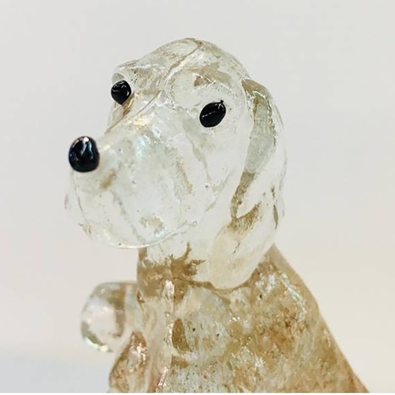 水晶玻璃 招財狗 生肖狗 狗來富 - 擺飾/家飾品 - 玻璃 
