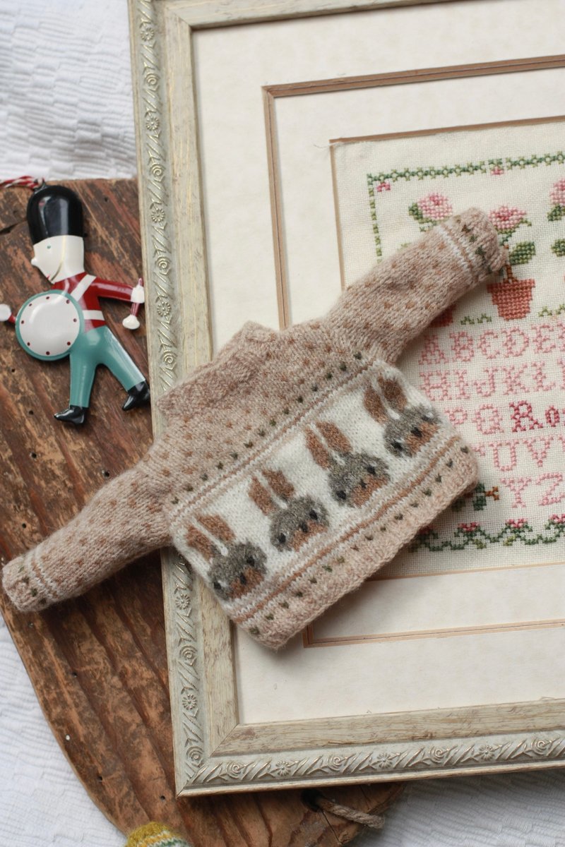 3 Sweaters for Blythe - ตุ๊กตา - ขนแกะ สีเขียว