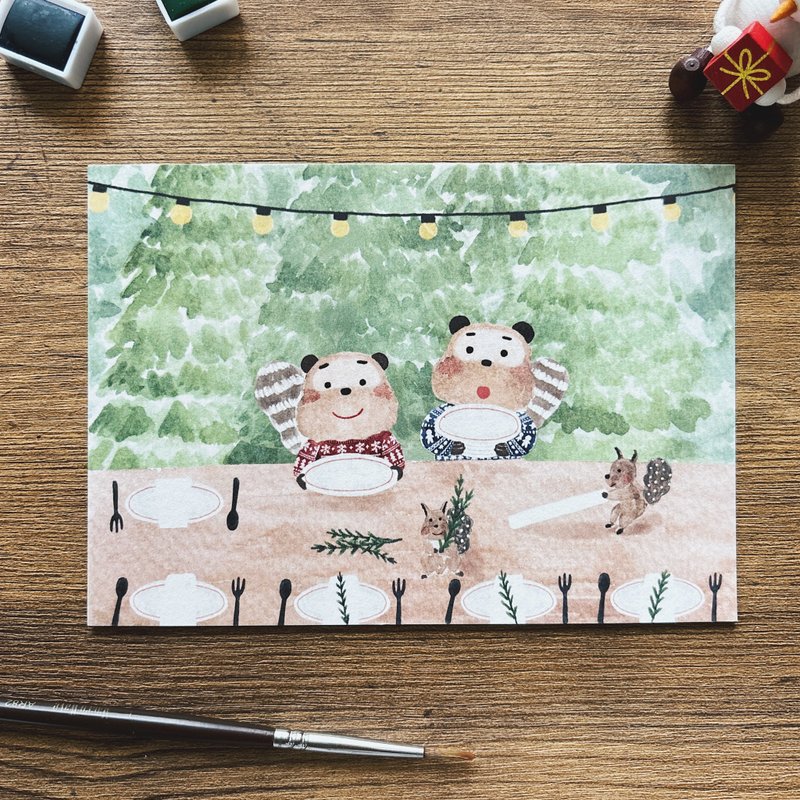 テーブルコーディネートチーム / 絵本ポストカード - はがき・メッセージカード - 紙 