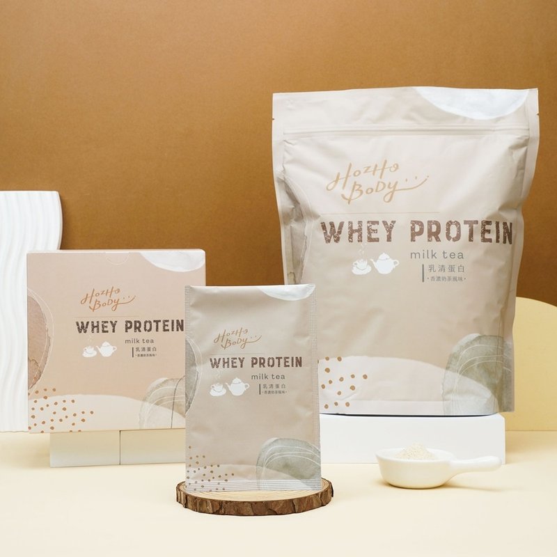 任選香濃奶茶乳清蛋白/30g包/盒12入/袋裝900g Hozho Body 好滋好 - 養生/保健食品/飲品 - 濃縮/萃取物 