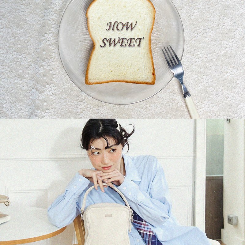 牛奶吐司包 | NETTA - 側背包/斜背包 - 尼龍 多色