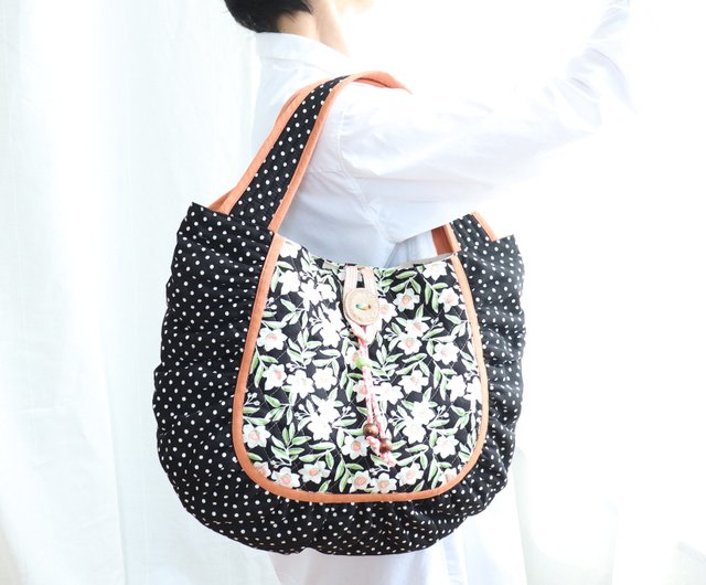 黒色のナルシサス ソレイユバッグ ショップ Mocomomo ショルダーバッグ Pinkoi