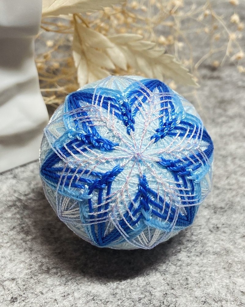 Temari - Charms - Thread Blue