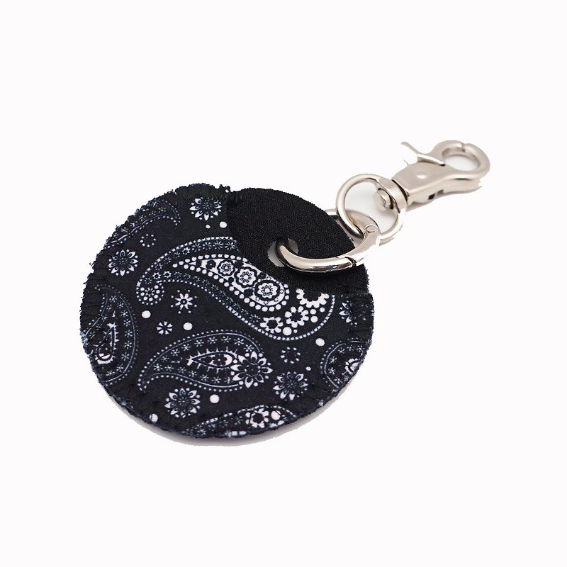 BLR gogoro key ring protective cover black amoeba - ที่ห้อยกุญแจ - เส้นใยสังเคราะห์ สีดำ