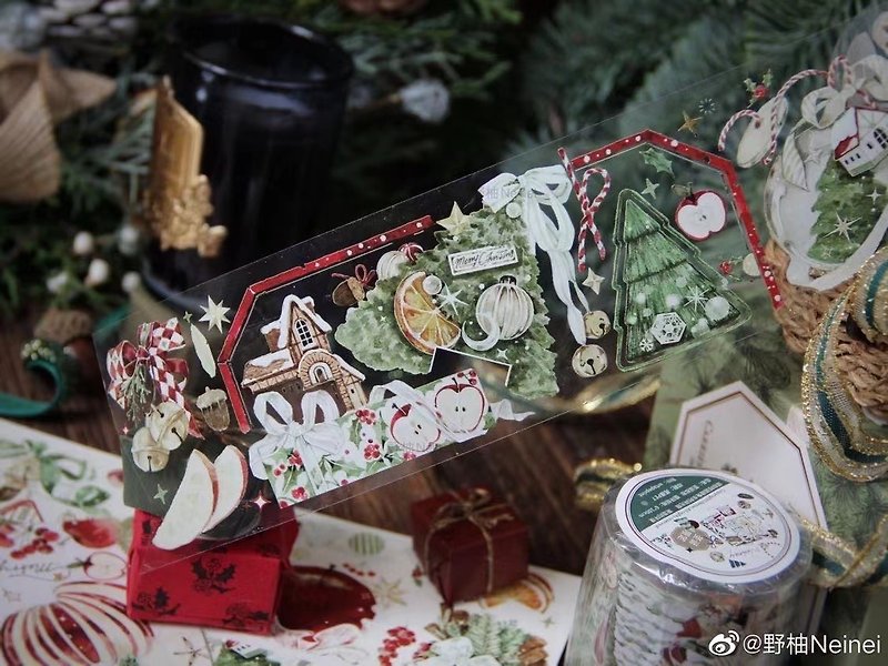 【Christmas Songsong】by Yeyou Neinei - มาสกิ้งเทป - พลาสติก 