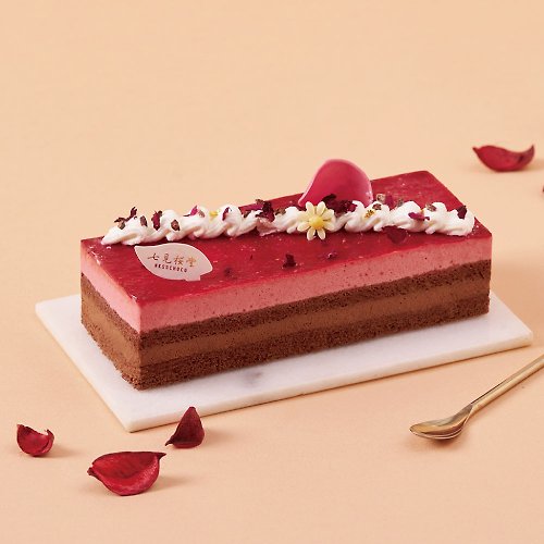 七見櫻堂 甜點專賣 【七見櫻堂】花夜莓姬－覆盆子黑巧克力蛋糕