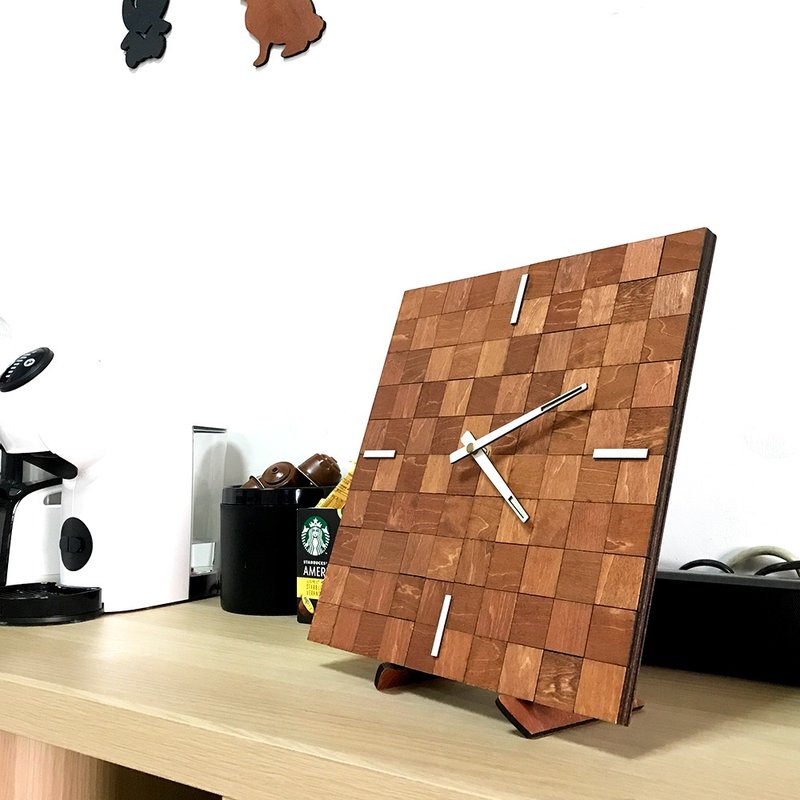 Handmade Wooden Creative Wall/Table Clock - 
