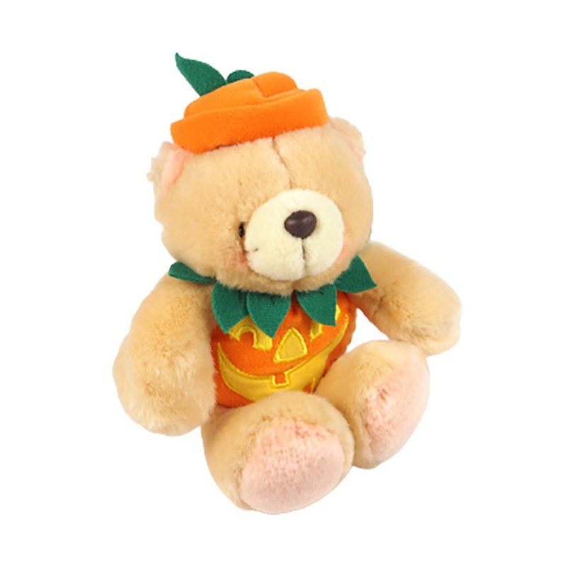 4.5"/Jack Lantern Bear [Hallmark-ForeverFriends Fluff-Halloween Dress Up Series] - Stuffed Dolls & Figurines - Other Materials Gold