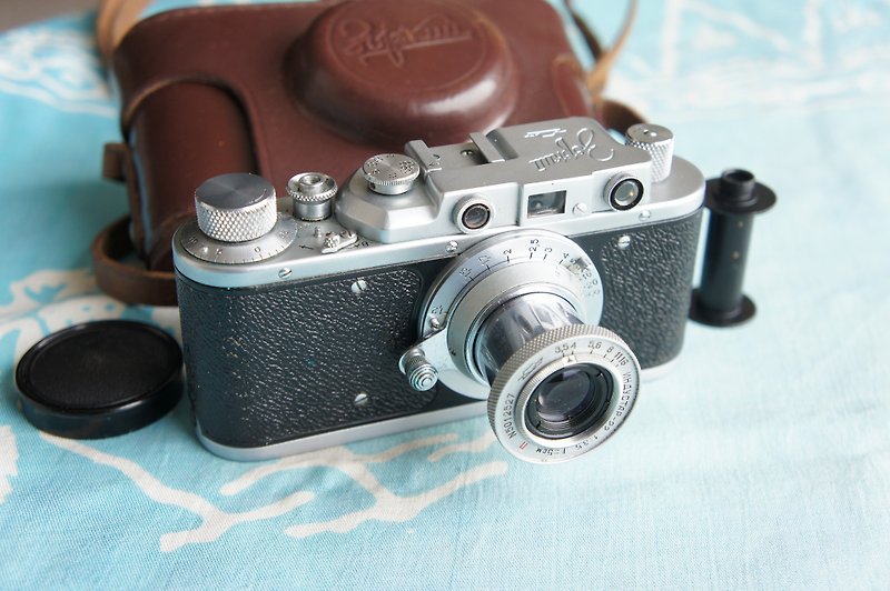 ZORKI-1 camera with INDUSTAR-22 lens LEICA IId COPY FOR YOUR COLLECTION! - Cameras - Other Materials 