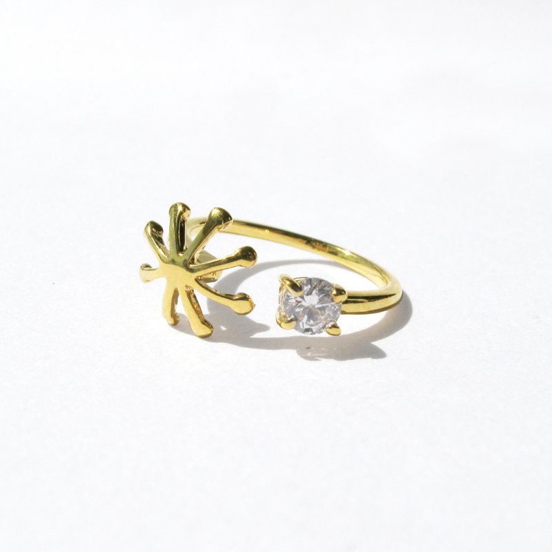 Silver Ring - Star Rings - Adjustable Ring - Minimalist Jewelry - 戒指 - 純銀 