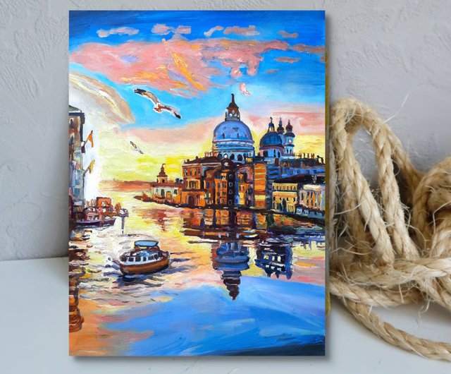 ISE DIVER様　ドイツ画家ADAMEC油彩画 【街の風景】 ISE DIVER様 ドイツ画家ADAMEC油彩画 【街の風景】 大人の上質