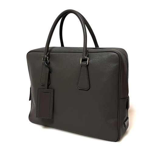 PRADA サフィアーノレザー ブリーフケース ビジネス 500x0.jpg