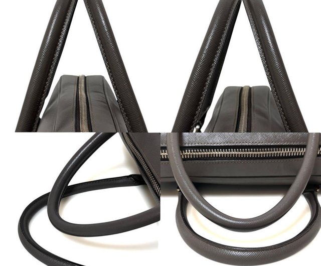 本物 PRADA プラダ ブリーフケース ビジネスバッグ サフィアーノ