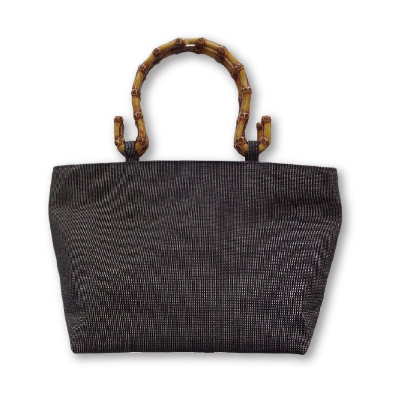 Elegant handbag [Pote bottle recycled eco-friendly fiber fabric] - Handbags & Totes - Eco-Friendly Materials Brown