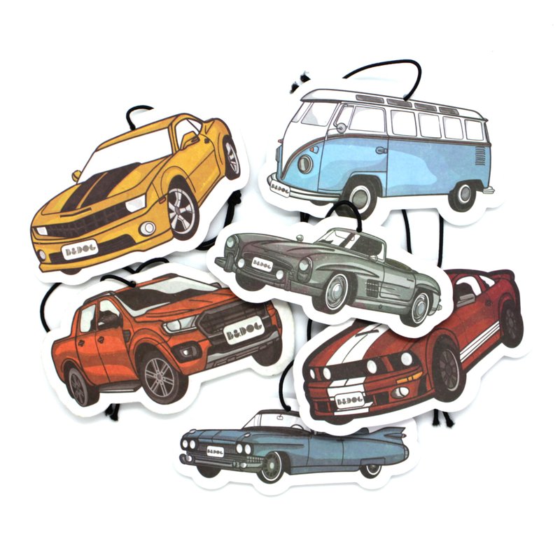 American retro car fragrance tablets - Fragrances - Paper White