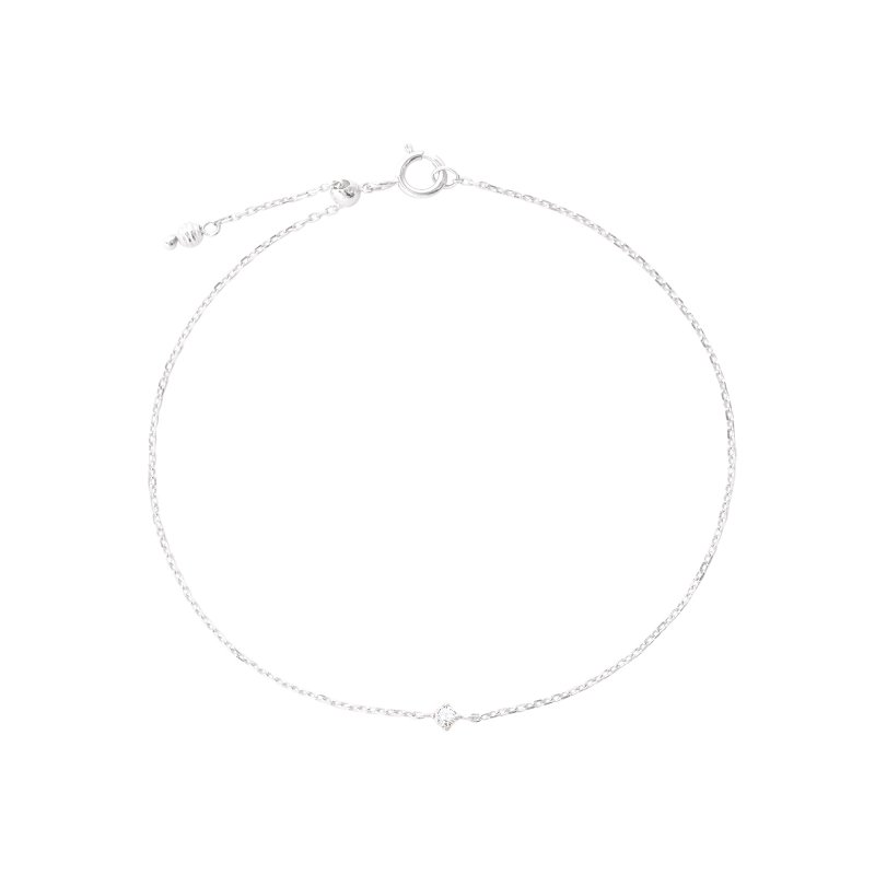 Diamond Bracelet 18k WG - Bracelets - Diamond Silver