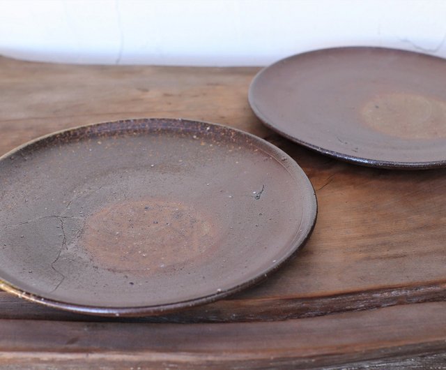 備前焼 皿(19.5cm) sr3-076 - Shop soubeegama Plates & Trays