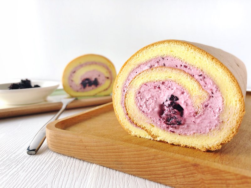 Mulberry Milk Roll - เค้กและของหวาน - อาหารสด 