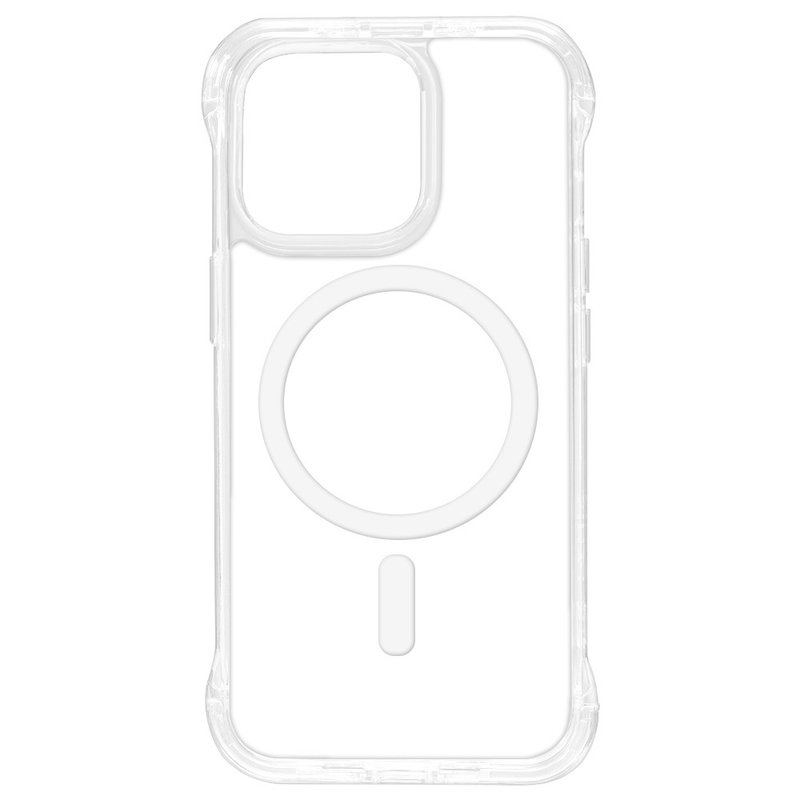 LazyCase Lazy Stand Anti-fall Case [MagSafe Transparent] iPhone 15 14 13 Anti-fall Case - Phone Cases - Other Materials Transparent