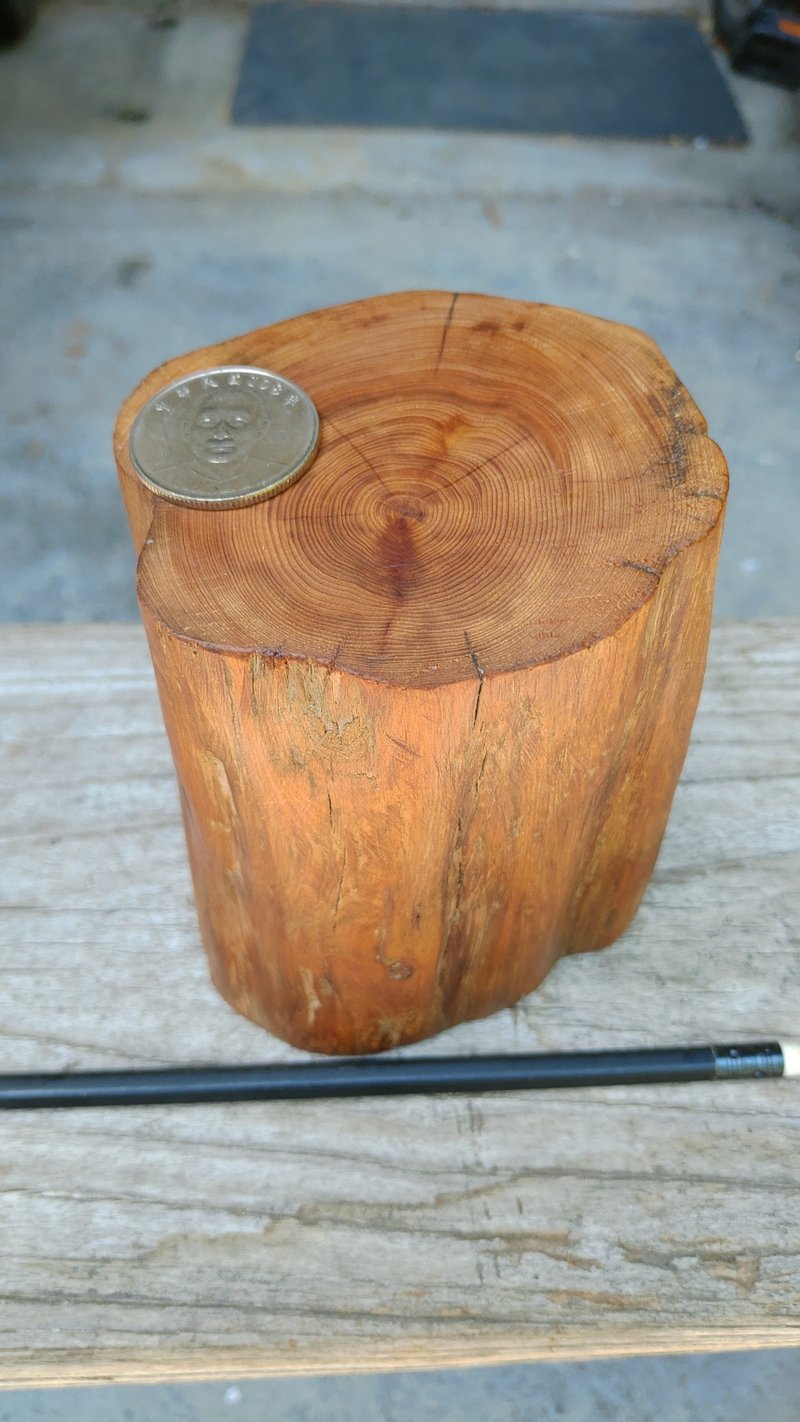 Taiwan cypress inverted yellow cypress wood scent block B - Fragrances - Wood 