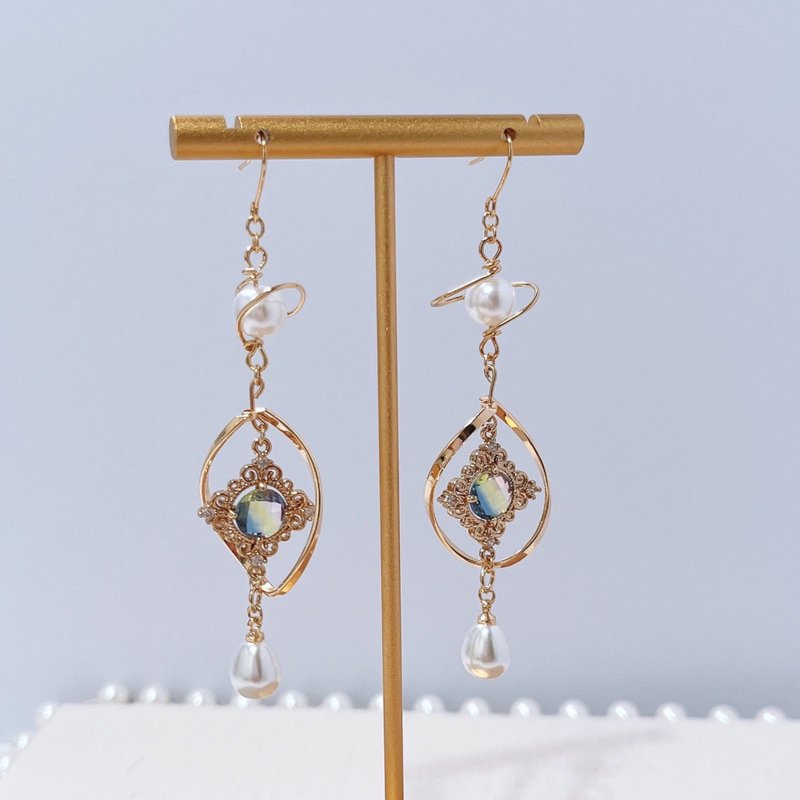 Fantasy gem - Earrings & Clip-ons - Rose Gold 