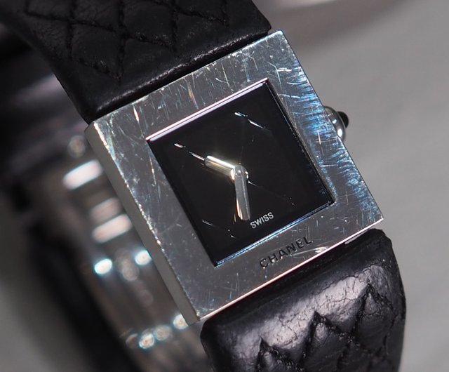 m*s様 シャネル CHANEL マトラッセ 腕時計 ヴィンテージ ウォッチ シ CHANEL シャネル マトラッセ ウォッチ 腕時計 シルバー レザー