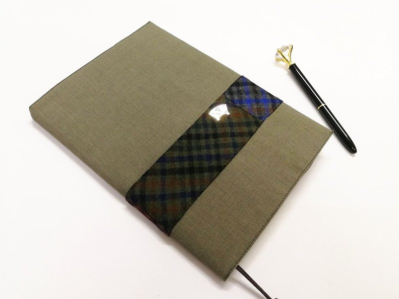 精緻A5布書衣(獨一商品)B03-039 - 書衣/書套 - 其他材質 