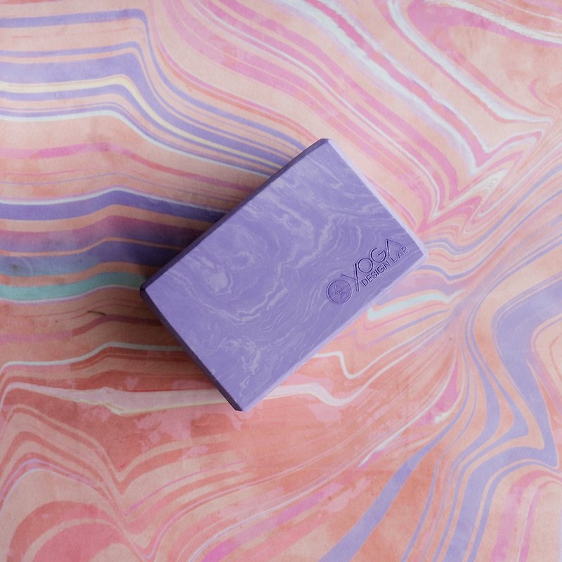 【Yoga Design Lab】Foam Block ultra-lightweight EVA yoga brick - Lavender (one pack) - อุปกรณ์เสริมกีฬา - วัสดุอื่นๆ สีม่วง