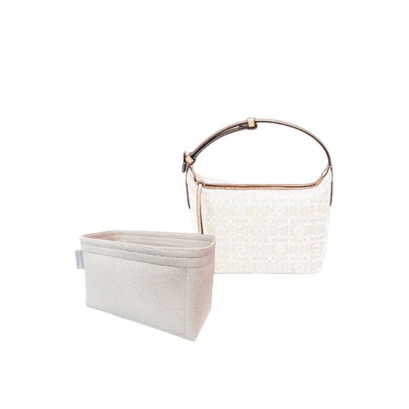 手製內袋 Bag Organizer Loewe Cubi Crossbody Large - 化妝包/收納袋 - 其他材質 多色