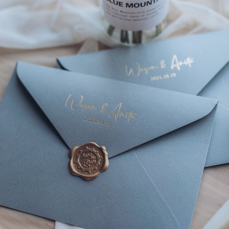 アメリカの結婚式の招待状の封筒 - 封筒・便箋 - 紙 多色